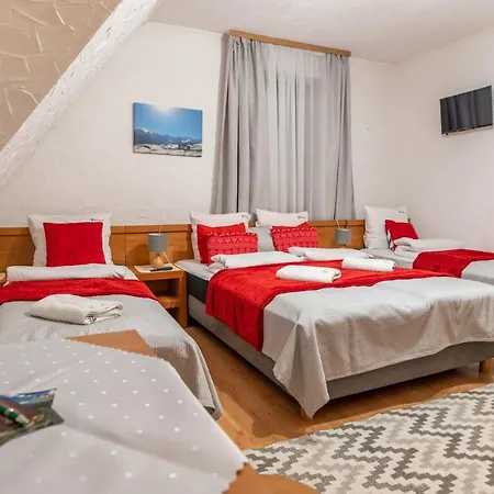 Rodzinny Dom I Apartamenty U Ciwersa Z Balia W Ogrodzie Bialka Tatrzanska Exterior photo